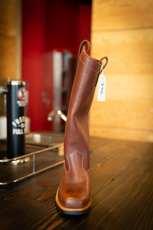 Brown horse shop riding boots