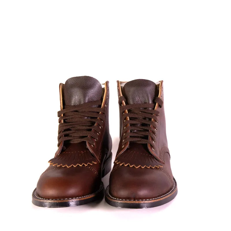 Parade Boot Brogue Brown Chrome